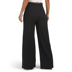 CeCe Black Wide-Leg Women's Pants